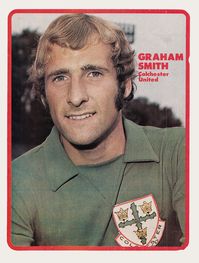 Graham Smith, Goleiro do Colchester United, 1971.