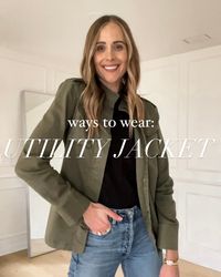 anine bing jacket, anine bing utility jacket, how to style a utility jacket, how to style a green jacket, Fashion Jackson Instagram