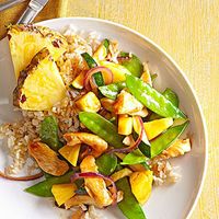 Pineapple-Chicken Stir-Fry