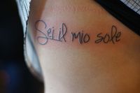 "You are my sunshine" in Italian