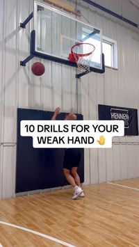 Unlock your full potential on the court with these 10 essential basketball training drills designed to strengthen your weaker hand. Elevate your game and become an all-around player! #BasketballTrainingDrills #BasketballSkills #WeakHandTraining #BasketballLab Video Credit: @ hennen_workouts