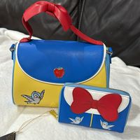 New With Tags Loungefly Purse And Wallet Snowhite Cosplay