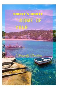 If you love beach life, and your in a vacation mood, or your getting ready for your vacation, then this quote is for you! #Eldragonfly Barcelona #vacationmood to see our vacation links and more follow our link!