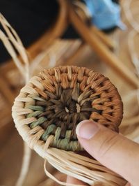 How to weave a basket using raffia or fabric - make your own! — Petalplum