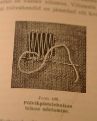 ***Estonian darning techniques for both knitting and weaving!!! s-c