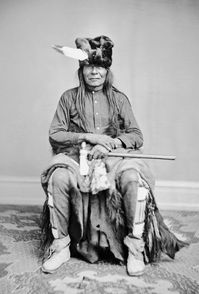 Struck a Pawnee-Yankton Dakota, 1867. His name is more self-explanatory! #pawnee #dakota From a commenter "His full name was "Strucks-a-Ree" (an Arikara Indian) or "Struck-by-the-Ree". He was a Yanktonai Sioux (Nakota) chief, who was born around 1804, and died in 1888"