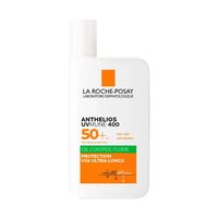 ANTHELIOS UVMUNE 400 - SPF50+ Fluide Solaire Visage Matifiant Avec Parfum, Peaux Mixtes à Grasses, 50ml | La Roche-Posay - Parapharmacie Boticinal