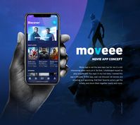 Moveee - Movie app concept on Behance