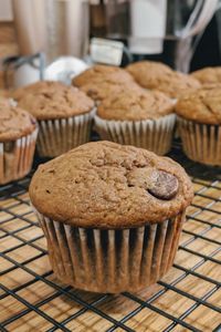 Mocha Chocolate Chip Banana Muffins | "Wonderful muffin recipe!! It is very unique and rich with the combination of chocolate, coffee and bananas." #breakfastrecipes #brunchrecipes #breakfastideas #brunchideas #muffins #muffinrecipes #baking #bakingrecipes