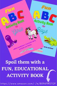 It's time for giving and what could be better for an active little one than a fun Activity Book that is also educational. Teach them the alphabet with phonics and lots of interesting puzzles, all while having FUN!! #activitybooks#funbooksforkids#kidsactivitybooks#kidspuzzlebooks#giftschristmasgifts