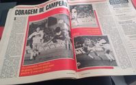 Inter na semifinal da Libertadores de 1989. Revista Placar.