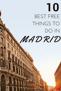 He ido a Madrid mil veces pero muchas de estas cosas no las he hecho. ¿Y tú?