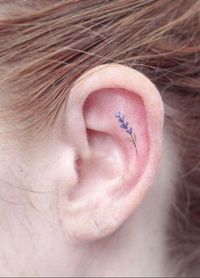 Helix ear tattoo ideas