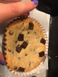 Num-Num cookie from the Joffrey's right outside of Toy Story Land. It was a large, warm chocolate chunk cookie. - Yelp