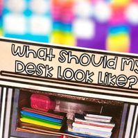Shannon Olsen on Instagram: "This is GENIUS for helping students keep their desks more neat!!👌🏼 After teaching the expectations for desk organization, @keepingupwithmisscosides takes a picture of the inside of one of her student’s desks (one who has set a good example) and displays it as a visual reminder all year. This same template is in her TPT store! Now I just need a version of this for my own desk, which usually looks like a tornado hit it by the end of the day 😜 #teacherfollowfriday