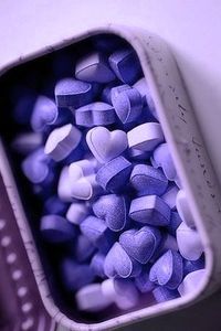 purple hearts