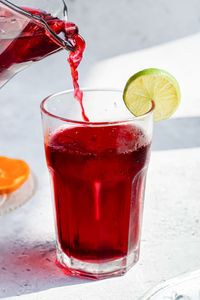 Agua de Jamaica (Hibiscus Iced Tea)