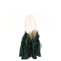 Tulle Cape, Cape Dress, Collar Pattern, Sheer Chiffon, Fashion Details, Halter Neck, Moda Operandi, Couture Fashion, Fashion Illustration