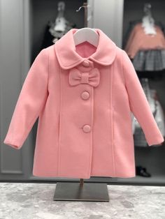 Style Coat, Baby Jacket, Girl Coat, Girls Pink, Peachy Pink, Winter Clothes, Toddler Girl Outfits