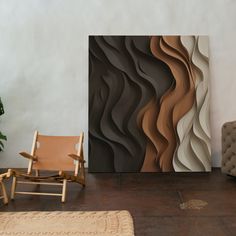 "Abstract 3D Texture Minimalist Boho Printable Art. Contemporary Black, Brown & Cream Digital Painting.  This contemporary boho wall art print is the perfect addition to any modern home. Its abstract design, neutral color scheme, and 3D texture make it a versatile piece that can complement any decor. ❄️50% off EVERYTHING + 75% Off for 2 Items or More⛄ Great quality and high resolution 300dpi Printable Wall Art. Simply download, print and frame! ♥♥ ------------- WHAT YOU GET:  ------------- == You will receive five, high resolution, 300 DPI, JPG files. Perfectly ready to easily print the following ratios and sizes:  -- A 2:3 ratio file for printing sizes:  4\" x 6\"       |   10 x 15 cm 8\" x 12\"     |   20 x 30 cm 12\" x 18\"   |   30 x 45 cm 16\" x 24\"   |   40 x 60 cm 20\" x 30\"   | Painting For Printing, Home Art Pieces, Modern Contemporary Wall Art, Black And Brown Wall Art, Boho Abstract Wall Art, 3d Texture Wall Art, Art For House Wall Decor, 3d Print Wall Art, Wall Pieces Home Decor