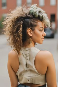 20 curly hair updos ideas you will love 11