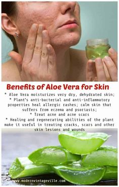 the benefits of aloe vera for skin