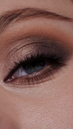 Eyemakeup Creative Tutorial, Eye Makeup Looks For Hooded Eyes, Brown Smokey Eye Makeup Step By Step, Seductive Eye Makeup, Smokey Eye Makeup Step By Step, Smoky Eyeshadow Tutorial, Autumn Eye Makeup, Makeup Ideas Brown Eyes, Brown Eyeshadow Tutorial