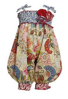 Baby Sewing, Summer Party Outfit, Bonnie Jean, Girls Prints, Printed Rompers, Floral Romper, Girls Rompers, Fashion Kids, Looks Vintage