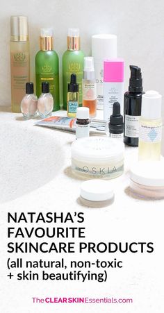 It's hard navigating through the endless amount of natural skin care products, and always wondering what's good, what's not?! Here's a list of my absolute favourite natural skin care and green beauty products. Be sure to sign-up to my mailing list for upd Green Beauty Products, Natural Skincare Products, Face Care Routine, Natural Skin Care Products, Favorite Skincare Products