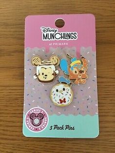 Find many great new & used options and get the best deals for Primark Disney Munchlings Series 1 - 3 Pack Metal Pins - Brand New at the best online prices at eBay! Free shipping for many products! Disney, Disney Munchlings Pins, Disney Munchlings, Metal Pins, Disney Pins, Enamel Pins, Brand New, Free Shipping, Best Deals