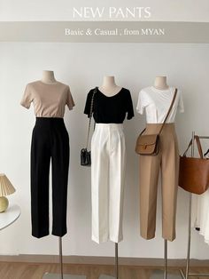 Korean Cool Outfits For Women, Work Outfits 2023 Summer, Business Casual Outfits Asian Women, Korean Indian Wedding, Formals For Women College, Korean Work Outfit Summer, Elegant Western Outfits Classy, Dressing Ideas For Women Casual, Asian Elegant Outfit