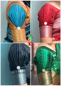 Blouse Design For Mummy, Hand Patch Work Blouse Designs, Blouse Bahi Designs Latest, Blouse Back Neck Design Latest, Single Colour Blouse Design, Blouse Bahi Design, Blouse Designs Hands Models, Off Hands Blouse Designs, Blouse Hands Models