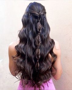 #BEAUTY ,#REALATIONSHIPS #Fashion #Outfits #Winter Outfits #Animals Curly Hair Styles For Wedding Guest, Ball Hair, Rave Hair, Viking Hair, Simple Hairstyles, Hairstyles For Layered Hair, Hippie Hair, Hairstyle Inspo, Hairdos For Curly Hair