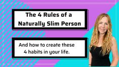 Do you have that friend that eats whatever they want and NEVER gains weight! Take a closer look at their habits next time. Chances are they eat when they're hungry and stop when they'e full, and eat whatever they want! learn the 4 basic rules There are 4 really simple rules that they just live by... These are 4 habits you can learn to implement in your life and that way the natural bonus of creating these habits is losing excess weight easily. Your body doesn't need it. Nature, Weight Gain, Just Live, Simple Rules, The 4, Did You Know, It Works