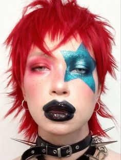 Colored Pencil Art, Punk Makeup, Mode Punk, Reference Art, Drag Makeup, Photographie Portrait Inspiration