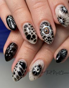 creepy nails, halloween nails, halloween nail designs, halloween nail art, nail designs, nail art, spooky nails, spooky halloween nails, creepy halloween nails, scary nails, nails, nail designs, Halloween Nail Art Ideas, Cute Black Kitten, Black Kittens, Blush Nails, Black Kitten, Korean Bbq, Halloween Nail Designs, Halloween Nail, Best Beauty Tips