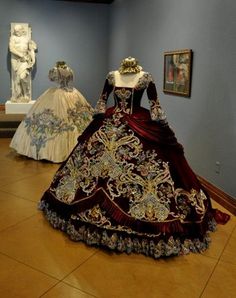 FANTASY & MEDIEVAL WONDERFULL FASHION Late Baroque Fashion, 1800 Gowns, Moda Medieval, 1860s Dresses, Istoria Modei, Gaun Abad Pertengahan, Historical Gowns, Fantasy Medieval, Period Clothing