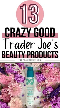 Do you love Trader Joe's as much as I do? As a busy mom, I try to consolidate errands as much as possible, which is why I started trying out the beauty and skin care products at Trader Joe's. Ive been shocked with the super affordable, ridiculously good options, from a hair serum I'd pay a lot more for and a Supergoop sunscreen dupe that'll blow your mind. Head to the blog post for all the details. Hair Serum, Supergoop Sunscreen, Beauty And Skin Care, I Spy, Blow Your Mind, Fresh Produce, Busy Mom