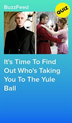 an advertisement for the movie it's time to find out who's taking you to the yule ball