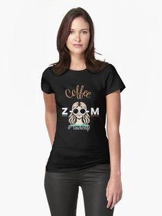 Coffee Zoom Teach Repeat TeacherLife by mstartwork