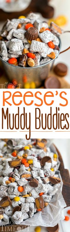 reese's muddy buddies recipe with candy and candies
