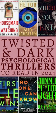 several different books with the title twisted and dark