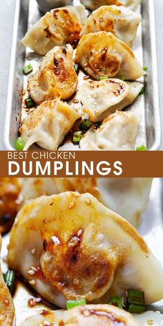 the best chicken dumplings recipe is easy to make and so delicious it's ready in under 30 minutes