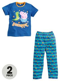 Peppa Pig George Pig Dinoriffic Pyjamas, http://www.littlewoodsireland.ie/peppa-pig-george-pig-dinoriffic-pyjamas/1332792686.prd Peppa Pig George, Party Things, Peppa Pig Birthday, Pig Birthday, Happy 2nd Birthday