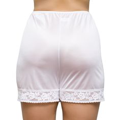 SWEET AND CHARMING ... these are not your grandmother's slip shorts ... this is the airiest nylon, the very softest white lace in the world, and a pocket for ... A hybrid of slip shorts and a half slip, Honey is your breathable, easy, wildly comfy grab & go. Honey keeps you covered and cool and also cute under almost any dress or skirt. She's especially nice for smoothness and a bit of extra coverage when layered under sheer fabrics. She is THE COOLEST in the heat, and she is adorable and combat Panty Slip, Lingerie Design, Pearl Sugar, Camilla Mendes, White Honey, Slip Shorts, Pearl Gifts, Half Slip, Silk Slip Dress