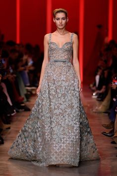 Elie Saab Couture Spring 2024 [PHOTOS] Couture, Elie Saab Spring, Ellie Saab, Elie Saab Couture, Haute Couture, Hunger Games Fashion, Glamorous Evening Dresses, Fashion Design Portfolio, Evening Party Gowns