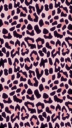 an animal print pattern with pink and black spots on the top, in shades of purple