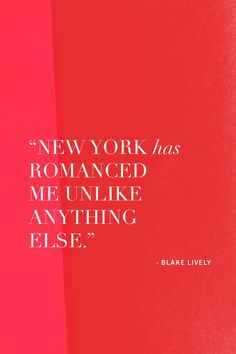 a red book cover with the words new york has romance me like anything else?