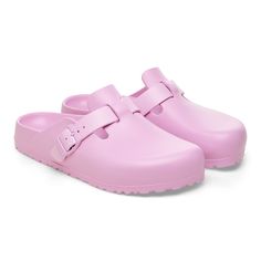 Boston Essentials EVA Fondant Pink | BIRKENSTOCK Boston Birkenstock, Birkenstock Eva, Workout Post, Fondant Pink, Ecco Sandals, Gas Jeans, Court Heels, Professional Shoes, Cork Sandals