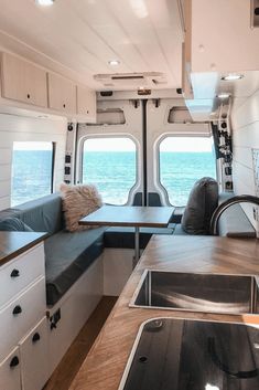 Camper Van Interior Ideas, Van Interior Ideas, Camper House, Camper Van Interior, Motorhome Interior, Camper Van Life